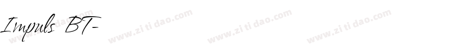 Impuls BT字体转换
